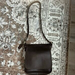 Coach Dark Brown Crossbody Bag